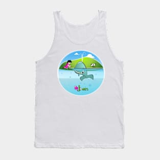 Lily and the Whale Tank Top